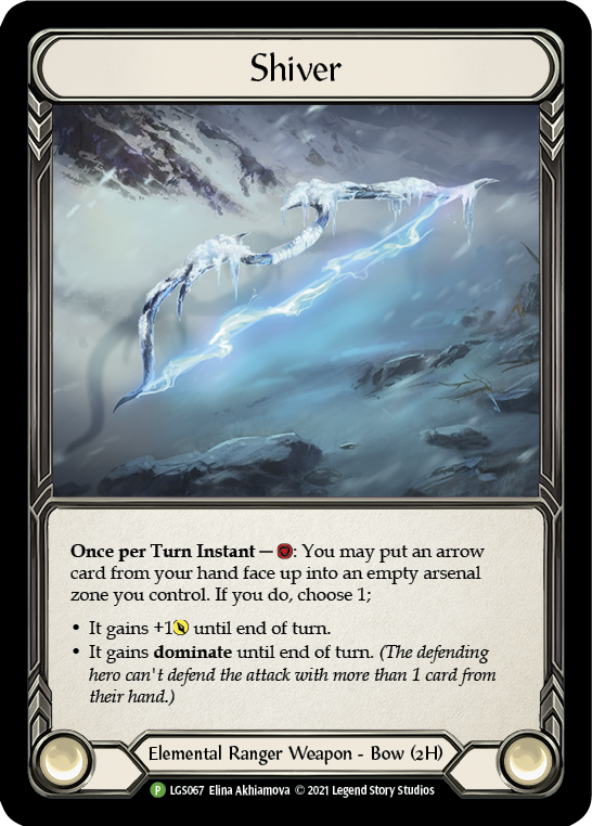 Shiver [LGS067] (Promo)  Cold Foil | Gam3 Escape