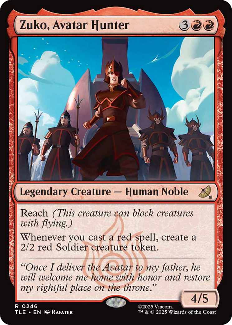 Zuko, Avatar Hunter [Avatar: The Last Airbender: Eternal-Legal] | Gam3 Escape
