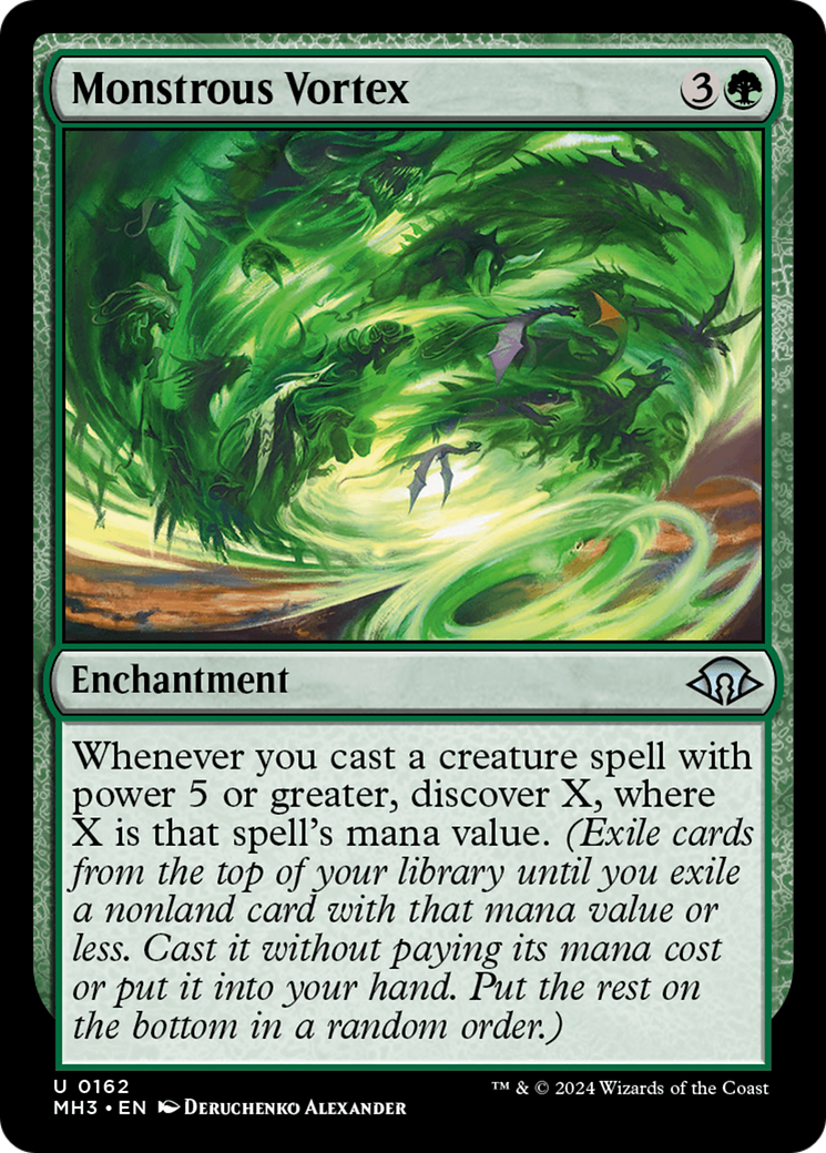 Monstrous Vortex [Modern Horizons 3] | Gam3 Escape