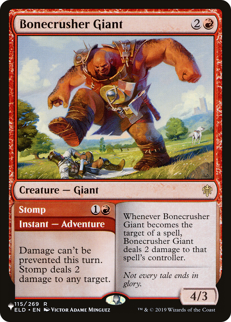 Bonecrusher Giant [The List Reprints] | Gam3 Escape