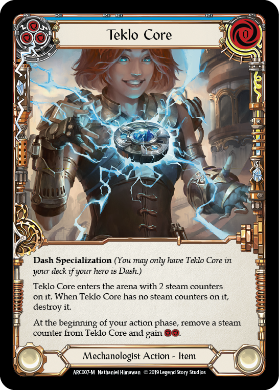 Teklo Core [ARC007-M] (Arcane Rising)  1st Edition Normal | Gam3 Escape