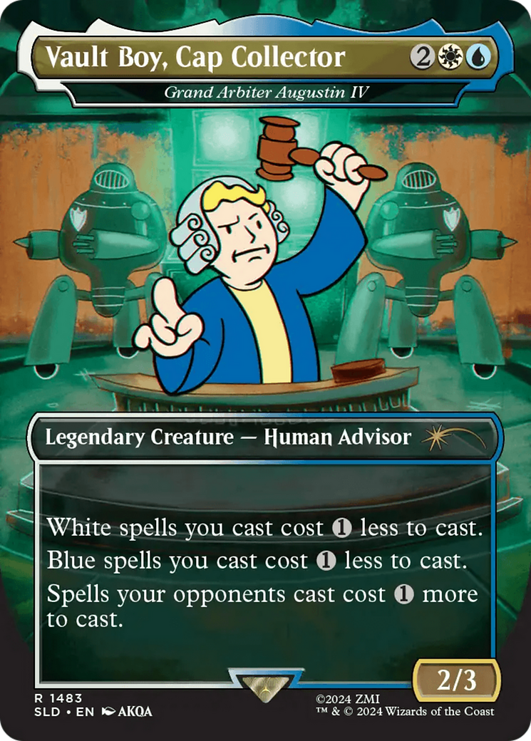 Vault Boy, Cap Collector - Grand Arbiter Augustin IV [Secret Lair Drop Series] | Gam3 Escape