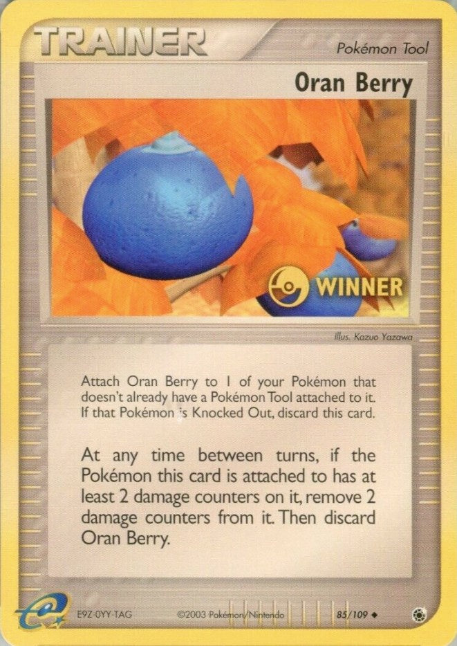 Oran Berry (85/109) (Winner) [EX: Ruby & Sapphire] | Gam3 Escape