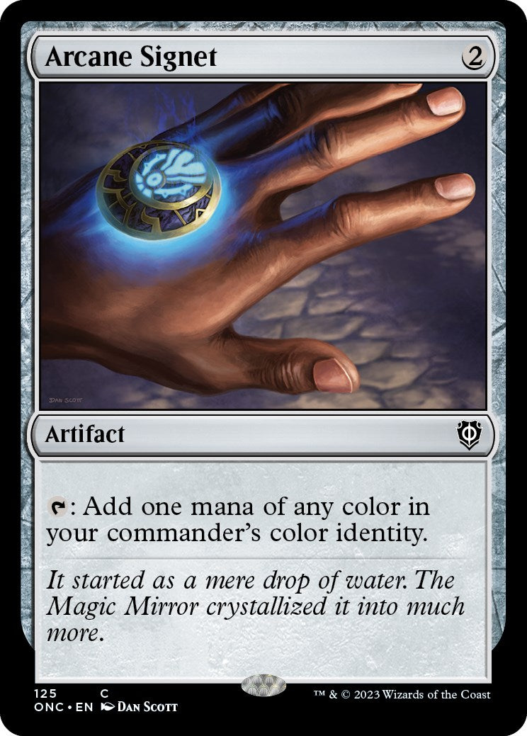 Arcane Signet [Phyrexia: All Will Be One Commander] | Gam3 Escape