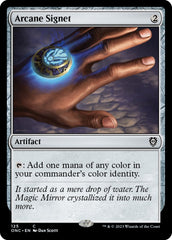 Arcane Signet [Phyrexia: All Will Be One Commander] | Gam3 Escape