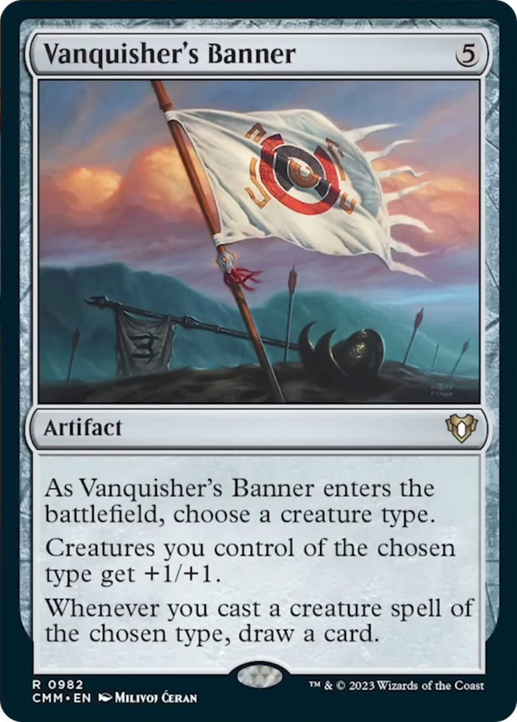 Vanquisher's Banner [Commander Masters] | Gam3 Escape