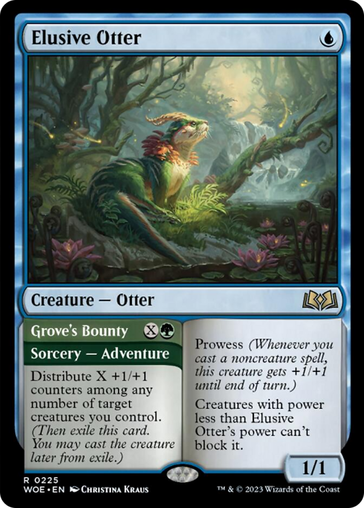 Elusive Otter // Grove's Bounty [Wilds of Eldraine] | Gam3 Escape