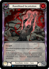 Runeblood Incantation (Red) [EVR107] (Everfest)  1st Edition Extended Art Rainbow Foil | Gam3 Escape