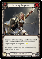 Ironsong Response (Yellow) [U-WTR133] (Welcome to Rathe Unlimited)  Unlimited Rainbow Foil | Gam3 Escape