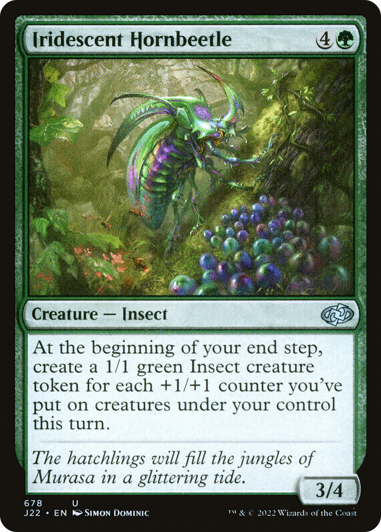 Iridescent Hornbeetle [Jumpstart 2022] | Gam3 Escape