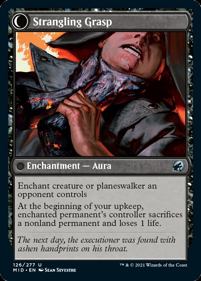 Vengeful Strangler // Strangling Grasp [Innistrad: Midnight Hunt] | Gam3 Escape