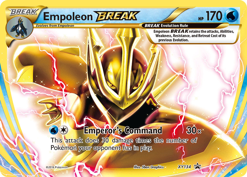 Empoleon BREAK (XY134) [XY: Black Star Promos] | Gam3 Escape