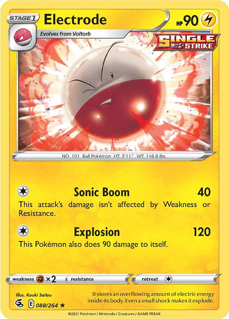 Electrode (088/264) [Sword & Shield: Fusion Strike] | Gam3 Escape