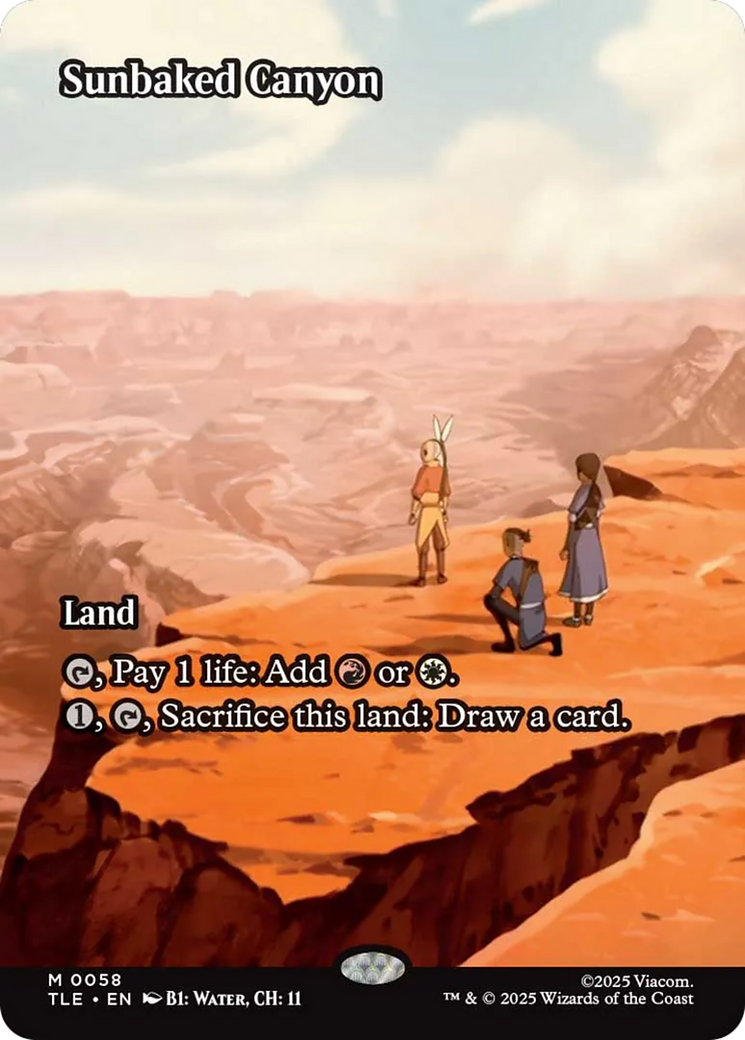 Sunbaked Canyon (Borderless) [Avatar: The Last Airbender: Eternal-Legal] | Gam3 Escape