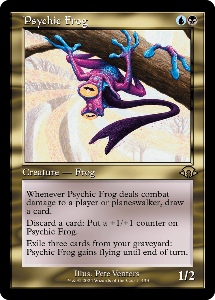 Psychic Frog (Retro) [Modern Horizons 3] | Gam3 Escape