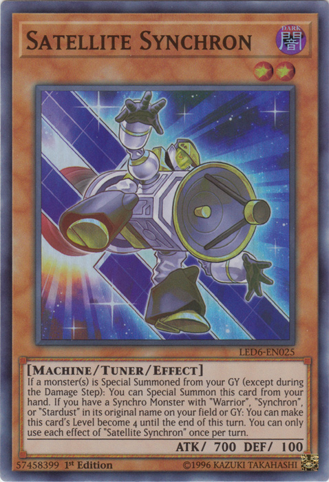Satellite Synchron [LED6-EN025] Super Rare | Gam3 Escape