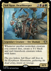 Sek'Kuar, Deathkeeper [Commander Masters] | Gam3 Escape