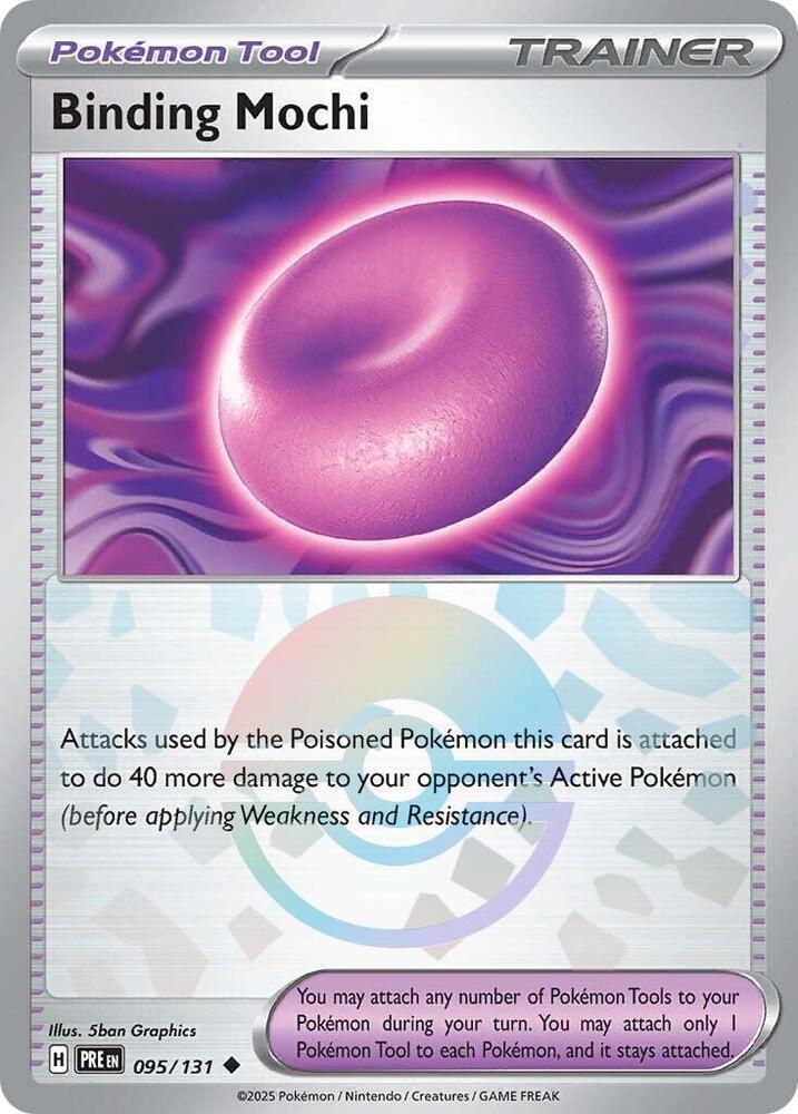 Binding Mochi (095/131) (Poke Ball Pattern) [Scarlet & Violet: Prismatic Evolutions] | Gam3 Escape