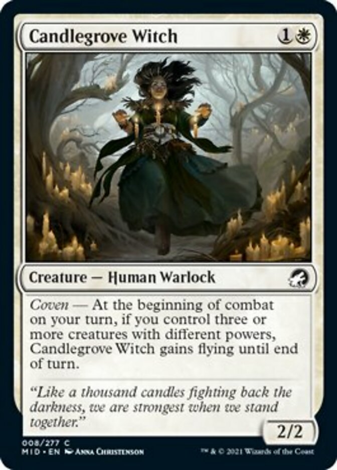 Candlegrove Witch [Innistrad: Midnight Hunt] | Gam3 Escape