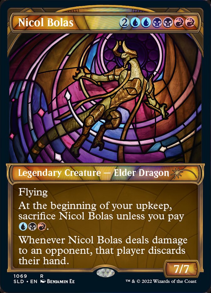 Nicol Bolas (Showcase Textured) [Secret Lair Drop Series] | Gam3 Escape