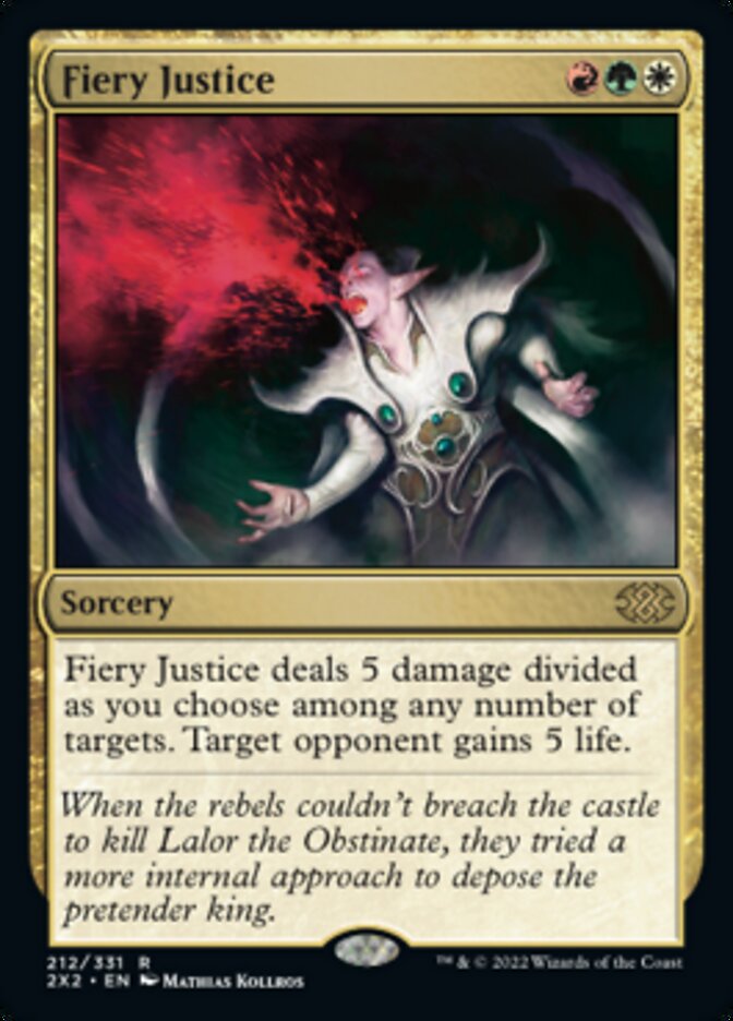 Fiery Justice [Double Masters 2022] | Gam3 Escape