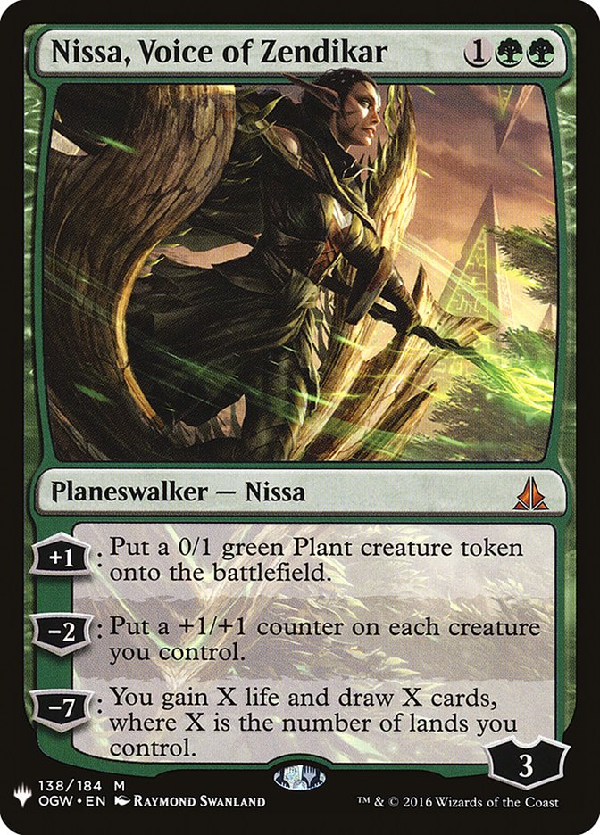 Nissa, Voice of Zendikar [Mystery Booster] | Gam3 Escape