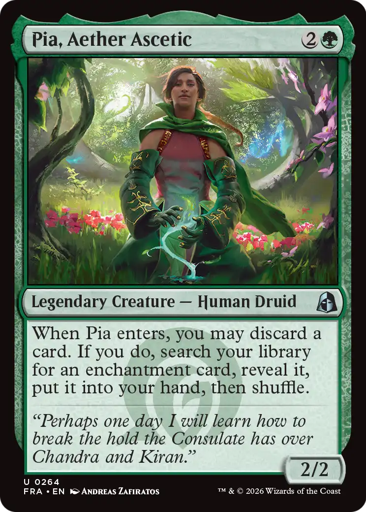 Pia, Aether Ascetic [Reality Fracture] | Gam3 Escape