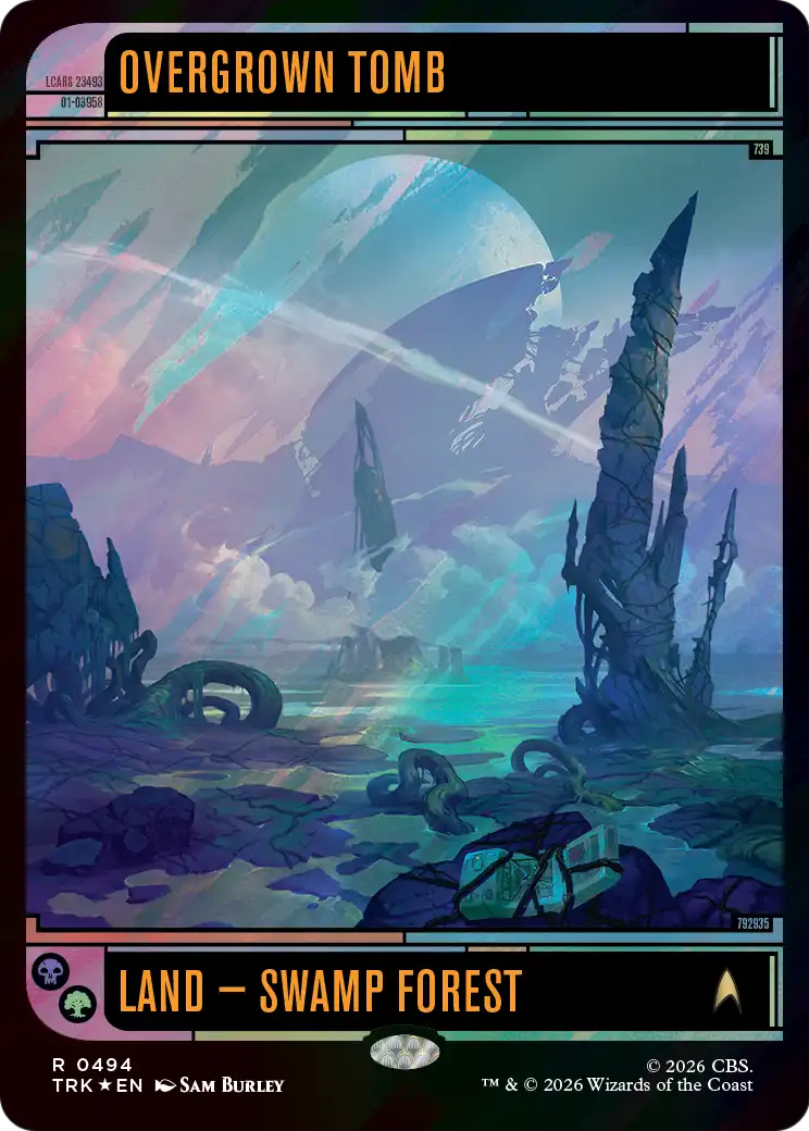Overgrown Tomb (Surge Foil) [Star Trek] | Gam3 Escape