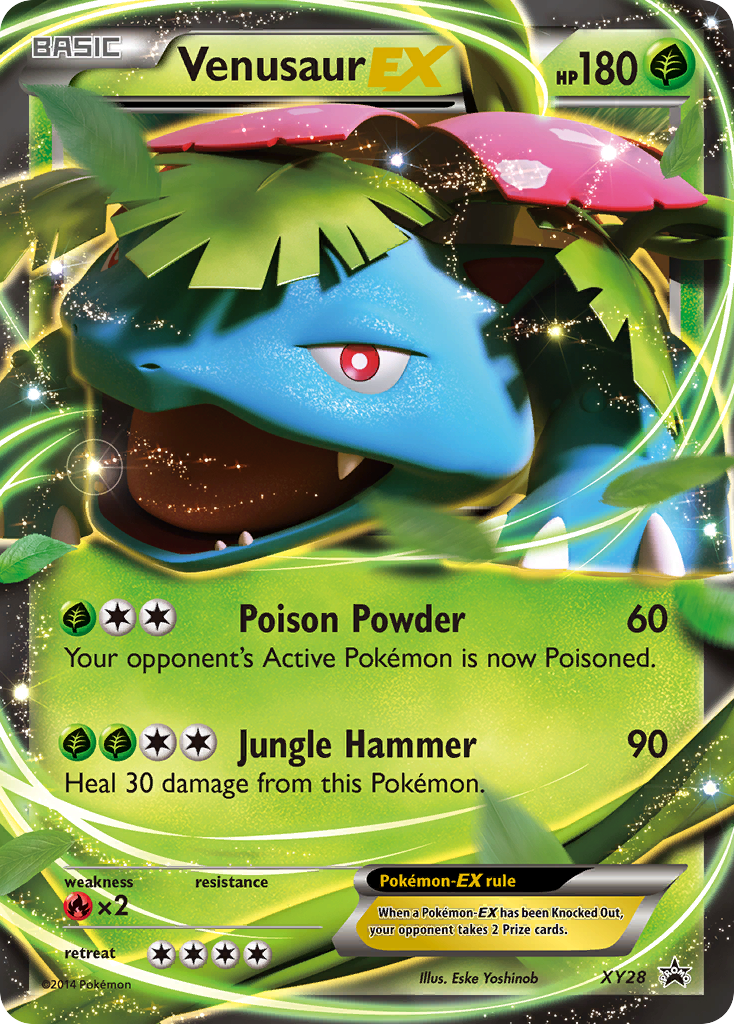 Venusaur EX (XY28) [XY: Black Star Promos] | Gam3 Escape