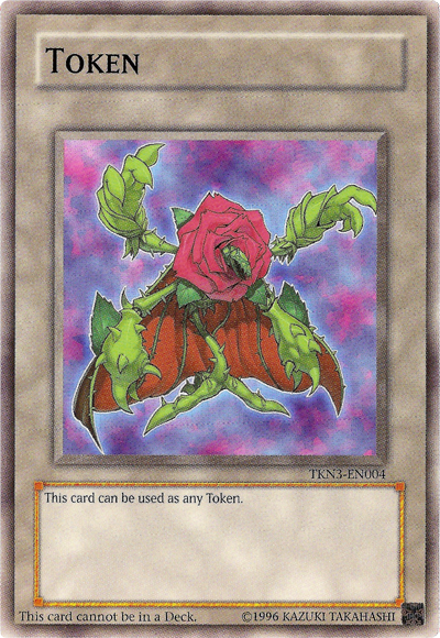 Regenerating Rose Token [TKN3-EN004] Common | Gam3 Escape