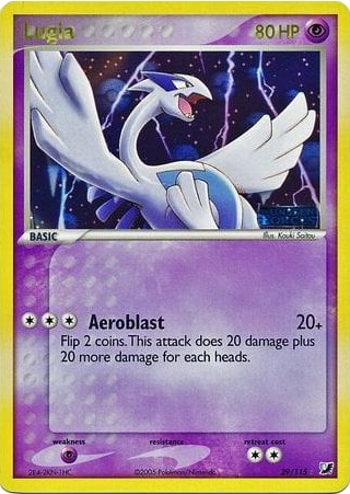 Lugia (29/115) (Stamped) [EX: Unseen Forces] | Gam3 Escape