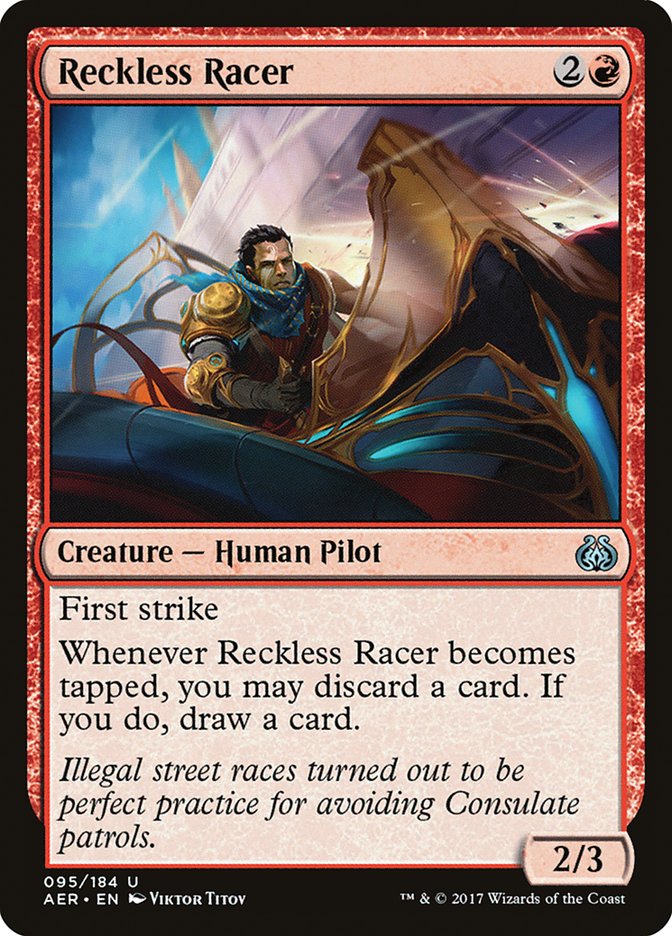 Reckless Racer [Aether Revolt] | Gam3 Escape