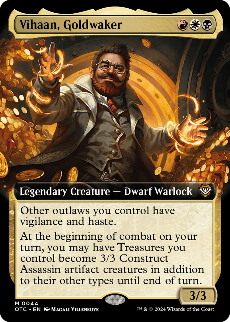 Vihaan, Goldwaker (Extended Art) [Outlaws of Thunder Junction Commander] | Gam3 Escape