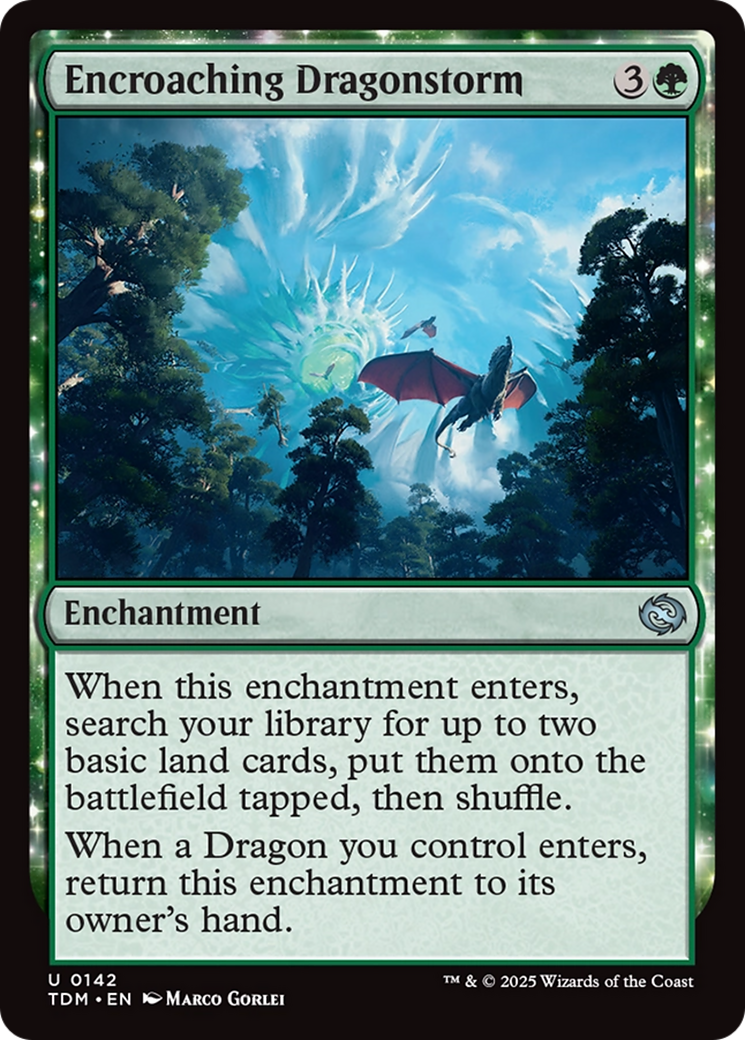 Encroaching Dragonstorm [Tarkir: Dragonstorm] | Gam3 Escape
