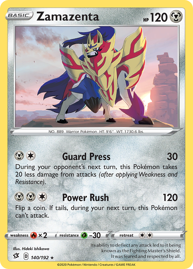 Zamazenta (140/192) [Sword & Shield: Rebel Clash] | Gam3 Escape