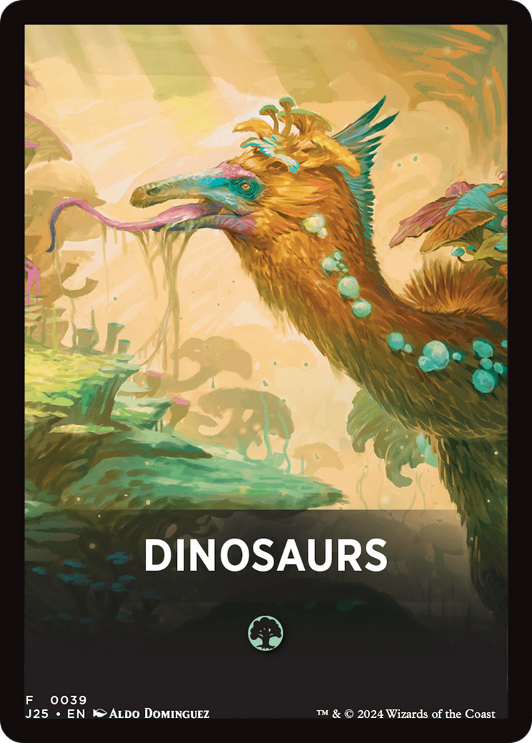 Dinosaurs Theme Card [Foundations Jumpstart Front Cards] | Gam3 Escape