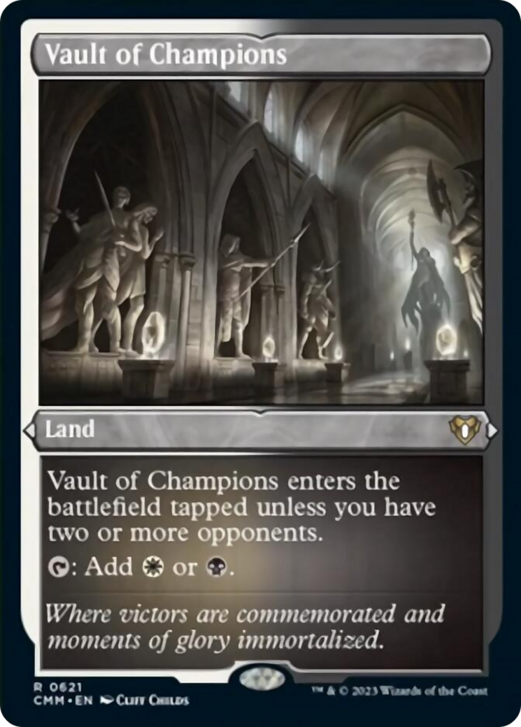 Vault of Champions (Foil Etched) [Commander Masters] | Gam3 Escape