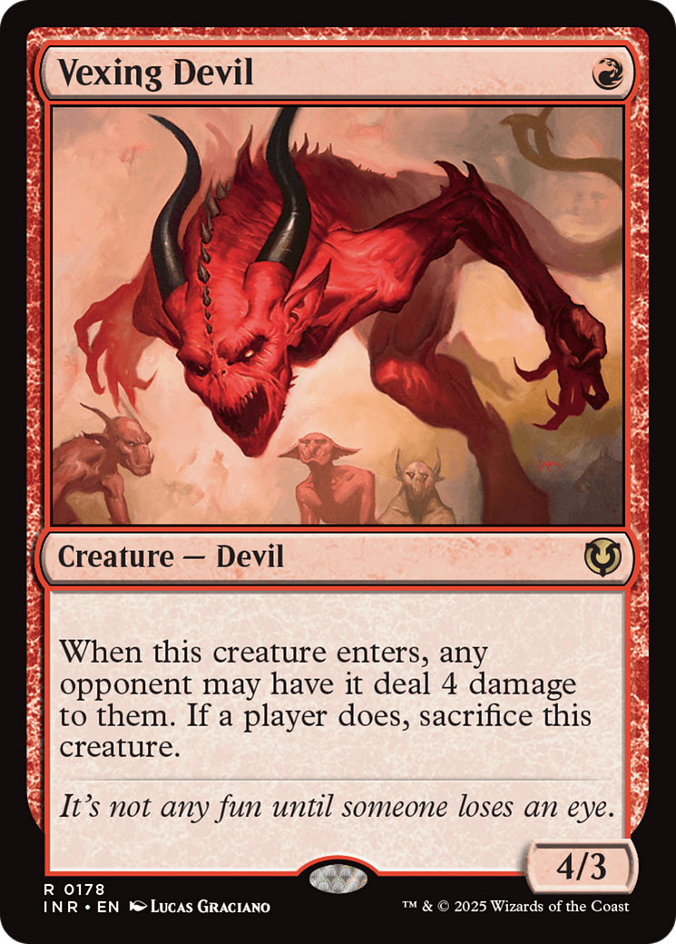 Vexing Devil [Innistrad Remastered] | Gam3 Escape