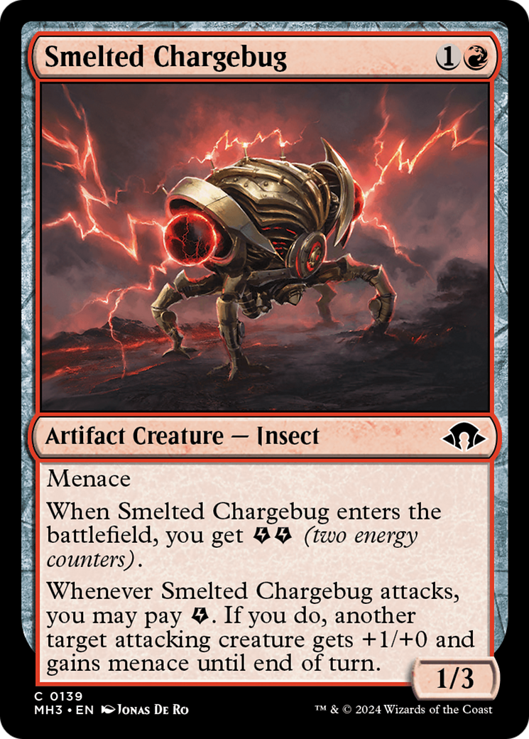 Smelted Chargebug [Modern Horizons 3] | Gam3 Escape