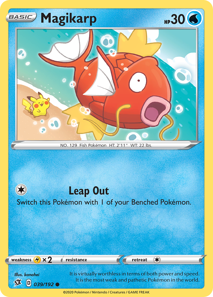 Magikarp (039/192) [Sword & Shield: Rebel Clash] | Gam3 Escape