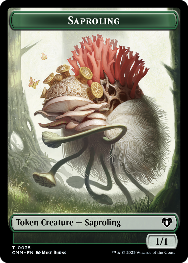 Saproling Token [Commander Masters Tokens] | Gam3 Escape