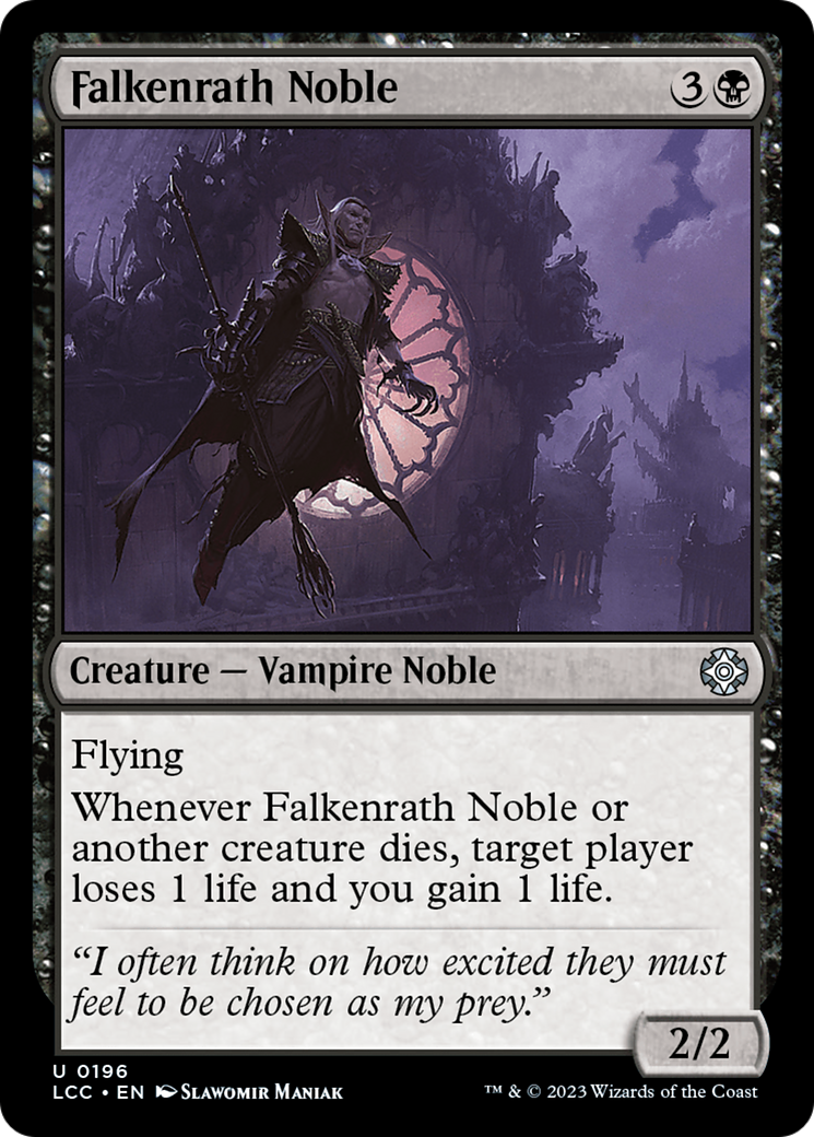 Falkenrath Noble [The Lost Caverns of Ixalan Commander] | Gam3 Escape