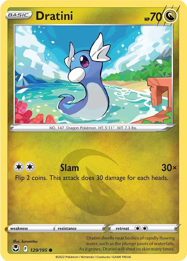 Dratini (129/195) [Sword & Shield: Silver Tempest] | Gam3 Escape