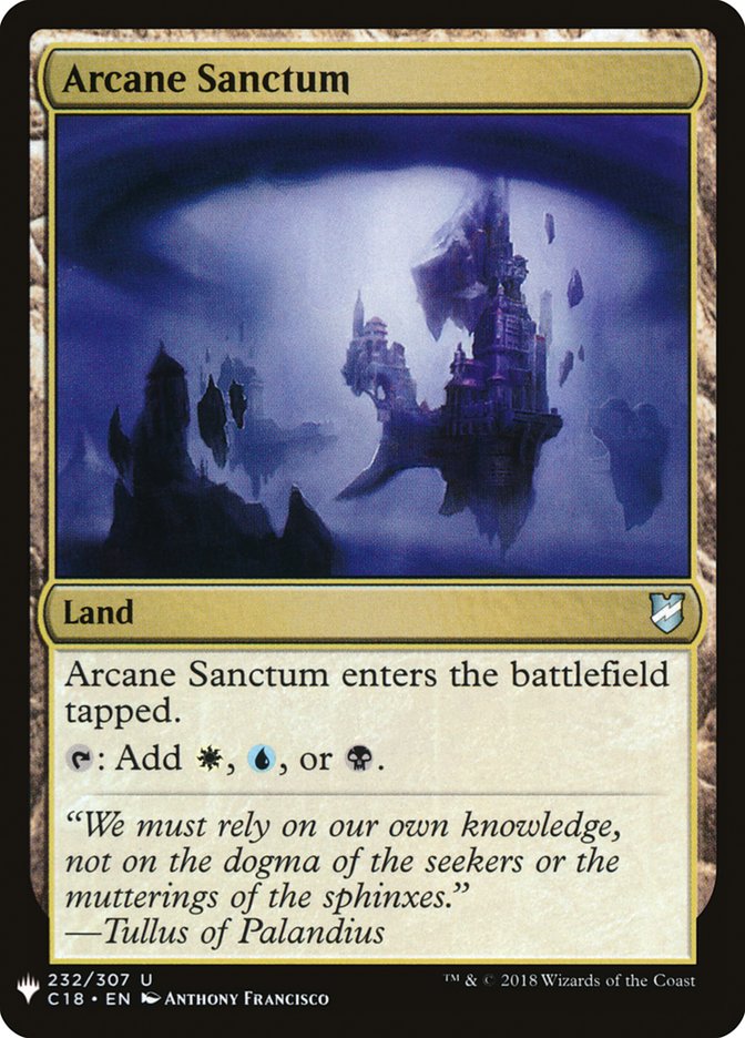 Arcane Sanctum [Mystery Booster] | Gam3 Escape