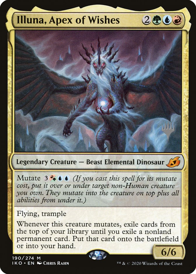 Illuna, Apex of Wishes (Promo Pack) [Ikoria: Lair of Behemoths Promos] | Gam3 Escape
