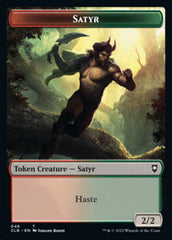 Satyr // Beast Double-Sided Token [Commander Legends: Battle for Baldur's Gate Tokens] | Gam3 Escape
