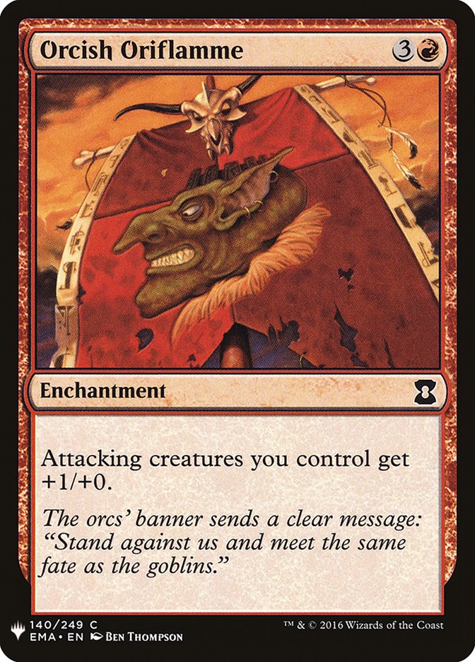 Orcish Oriflamme [Mystery Booster] | Gam3 Escape