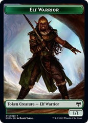 Elf Warrior // Bear Double-Sided Token [Kaldheim Tokens] | Gam3 Escape