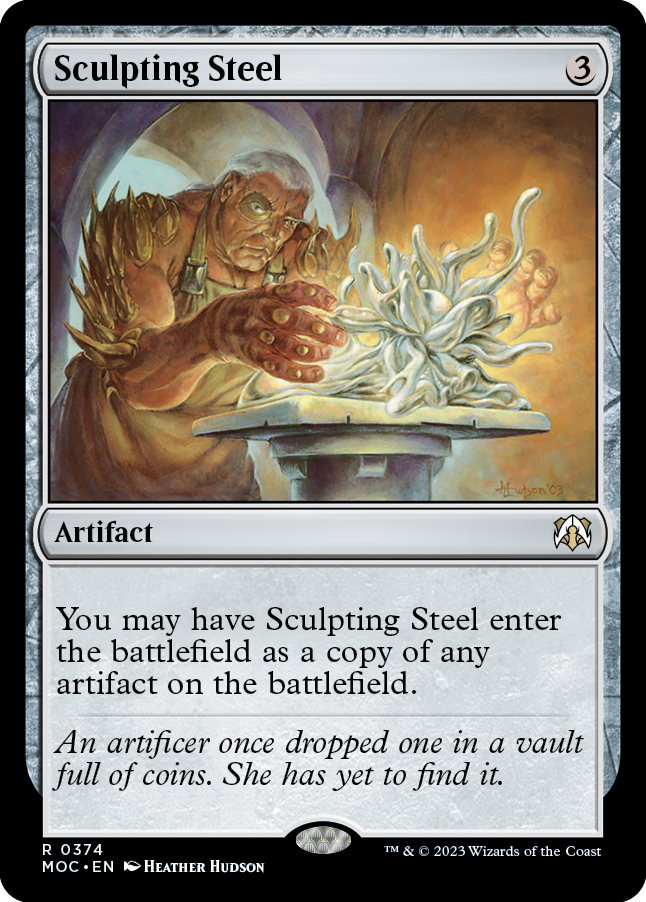 Sculpting Steel [March of the Machine Commander] | Gam3 Escape