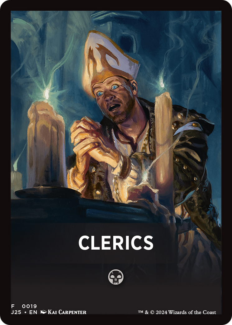 Clerics Theme Card [Foundations Jumpstart Front Cards] | Gam3 Escape